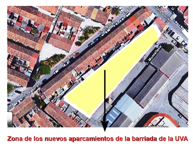 El Ayuntamiento ultima el nuevo aparcamiento gratuito de La UVA