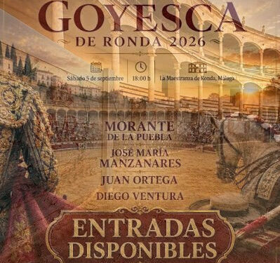 La Goyesca vuelve y devuelve a Ronda una parte esencial de su Feria