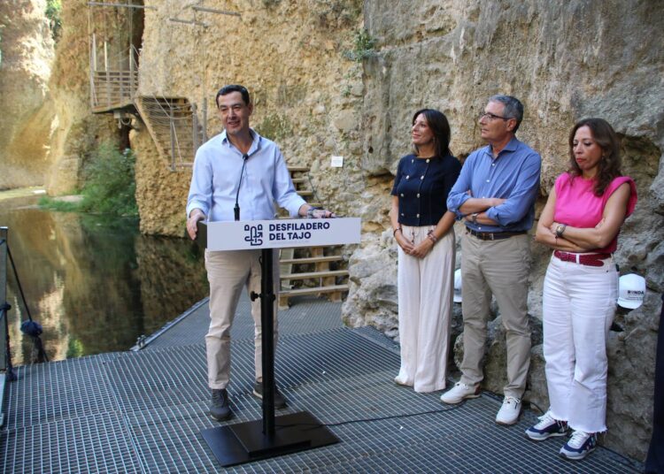 Ronda abre un nuevo camino para descubrir el Tajo desde abajo